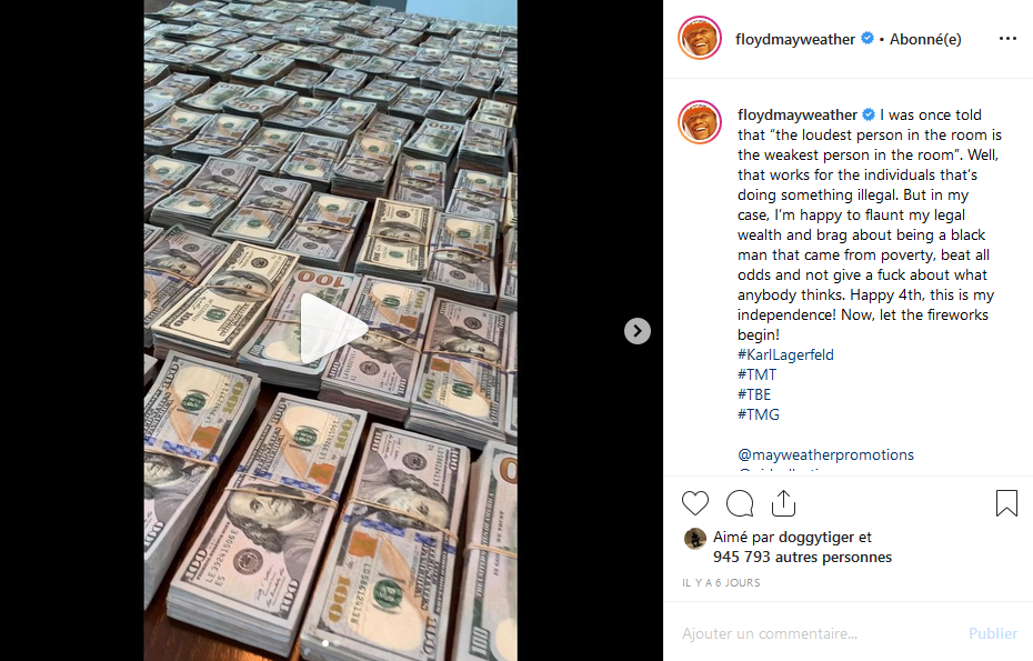 People: 50 Cent clashe Floyd Mayweather, la toile s'enflamme