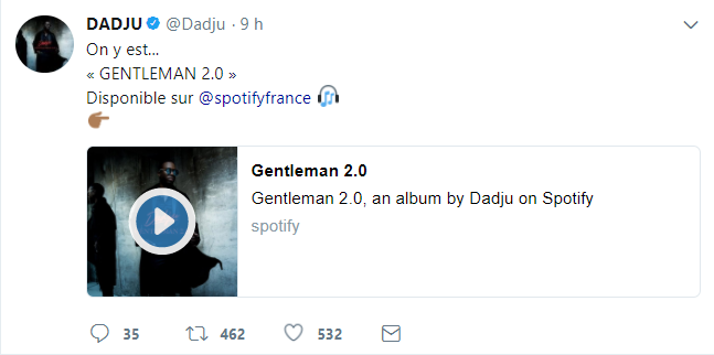 Gentleman 2.0'' de Dadju est enfin disponible !