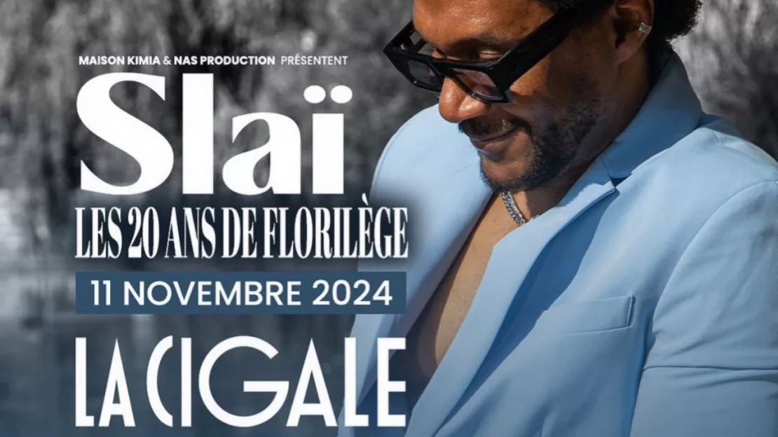 Gagnez vos places pour le concert exclusif de Slaï !