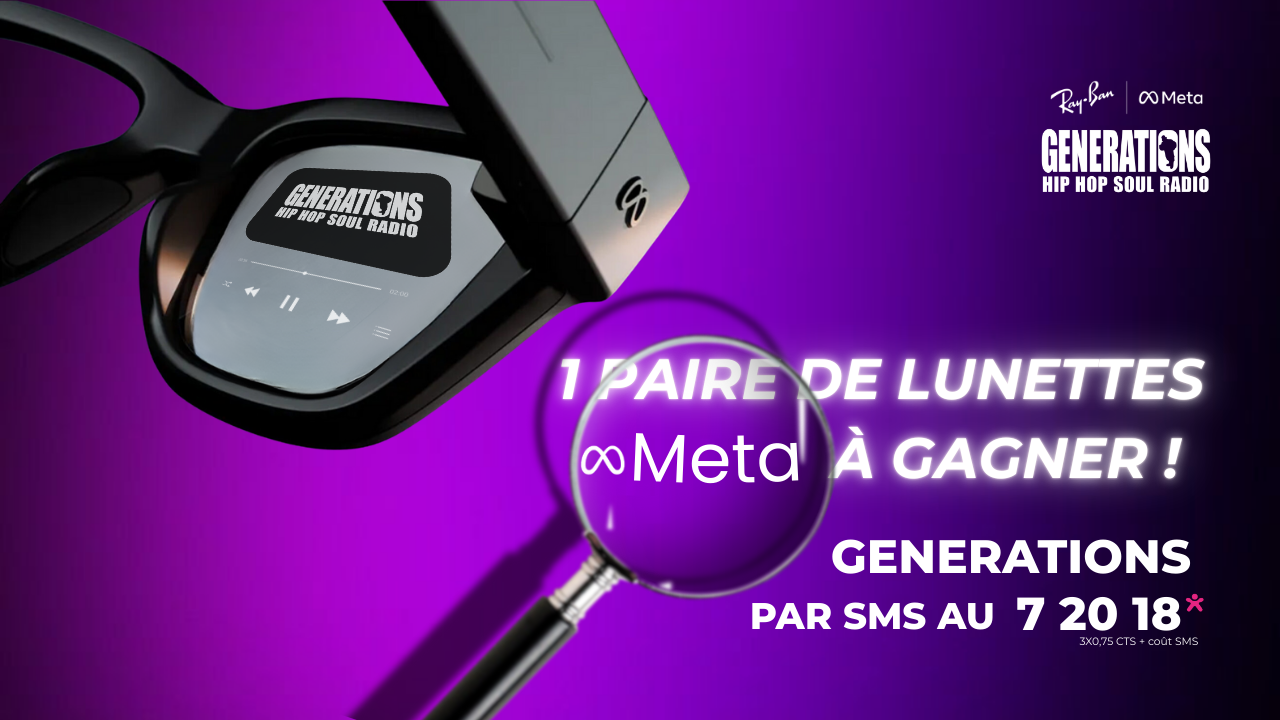 Gagne une paire de lunettes Meta x Ray-Ban ! Gagne une paire de lunettes Meta x Ray-Ban !