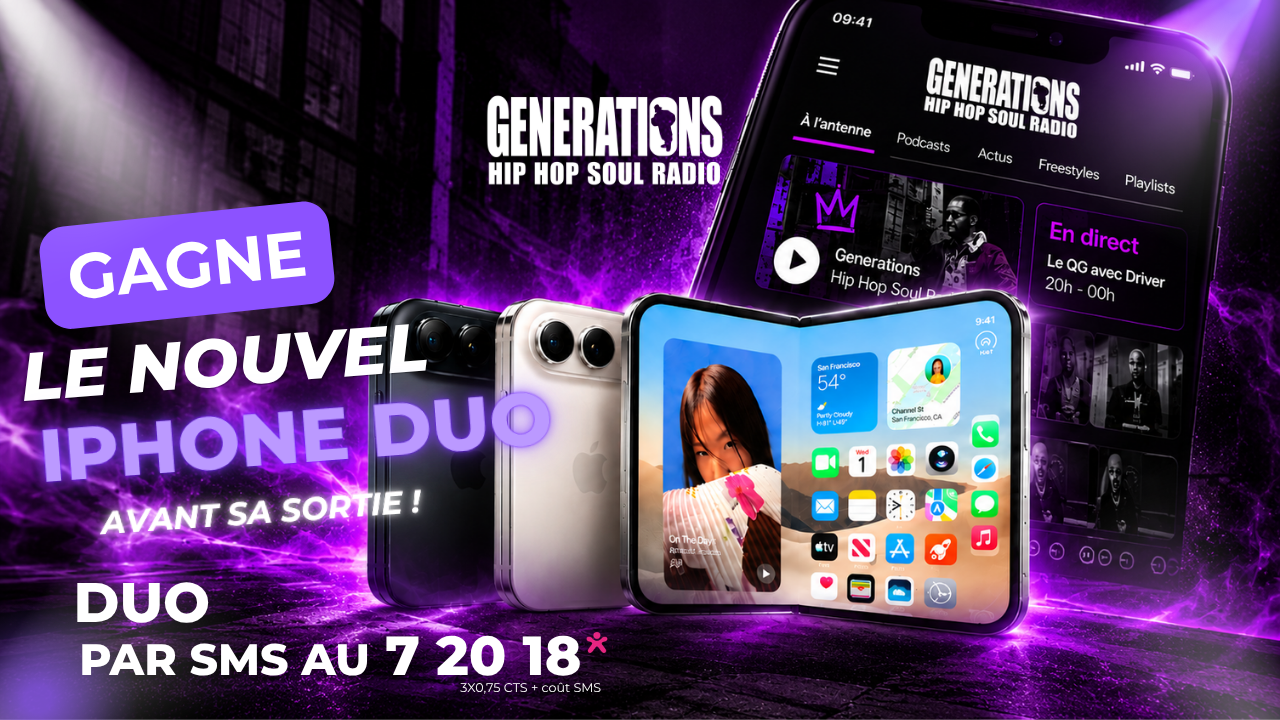 Generations vous fait gagner un iPhone Duo avant sa sortie !