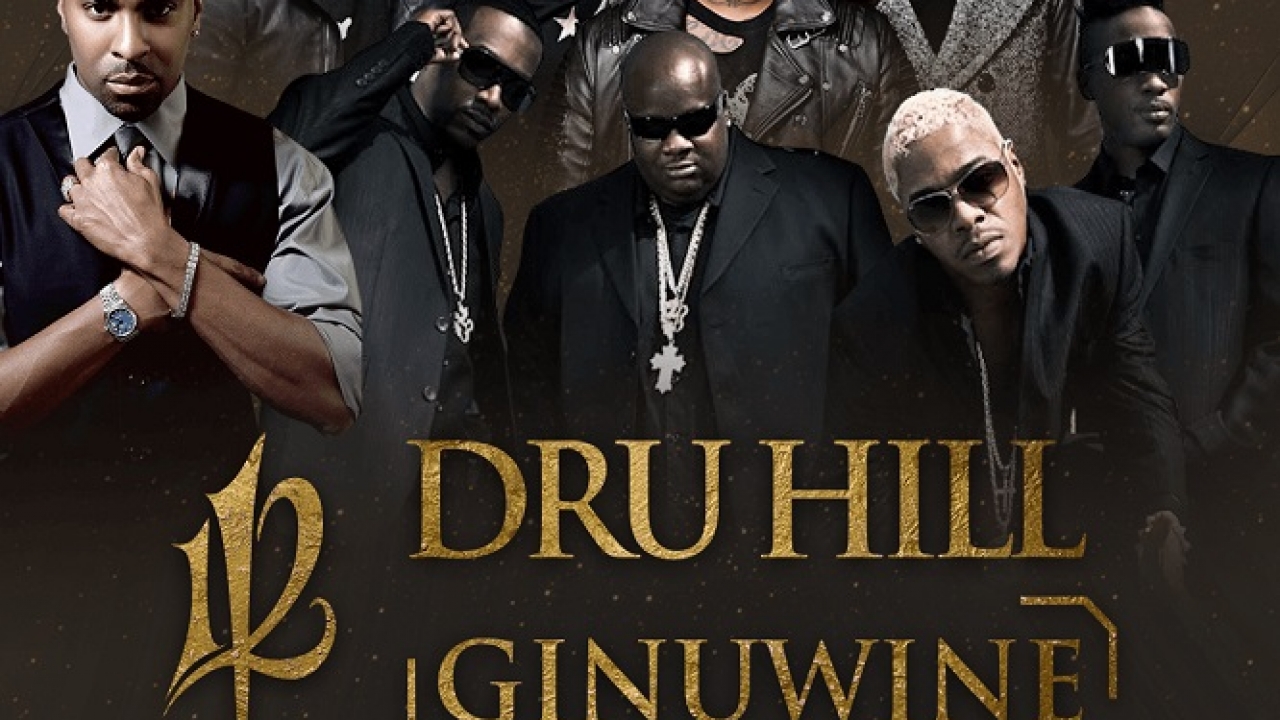 DRU HILL + GINUWINE en concert à l'Olympia ! Agenda