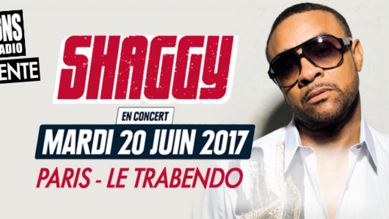 Shaggy en concert au Trabendo ! Agenda