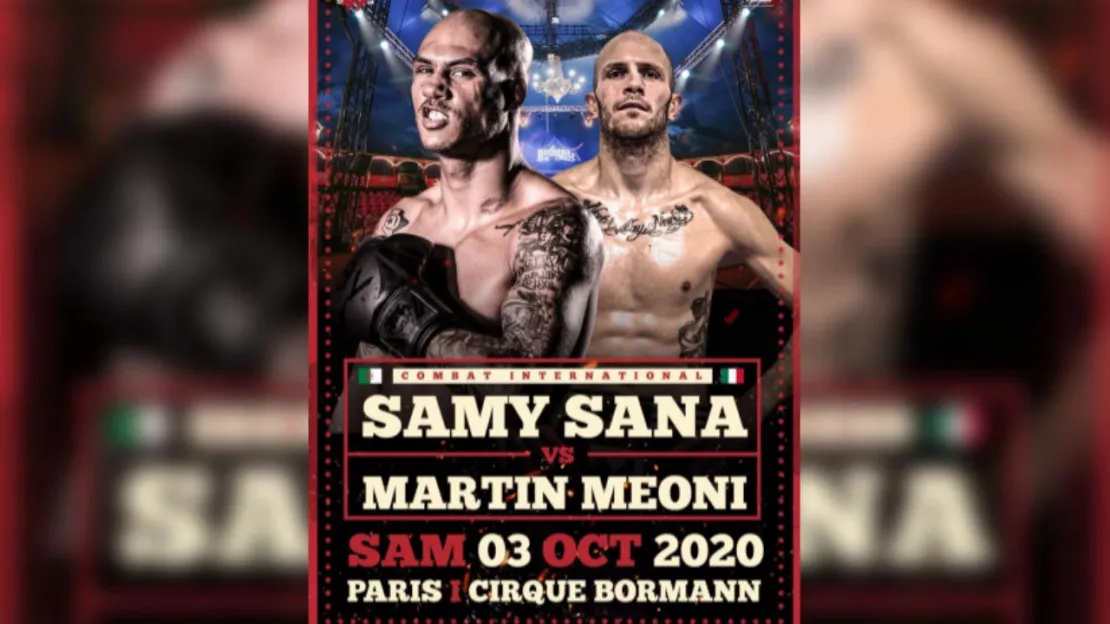 BOXE THAÏLANDAISE : Samy Sana VS Martin Meoni