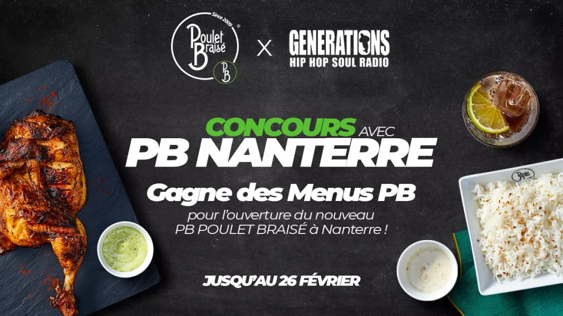 Gagne ton menu Poulet Braisé (PB) !