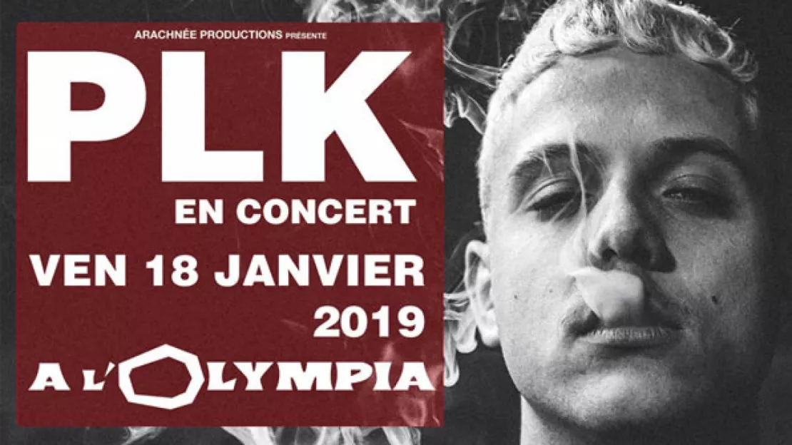 PLK sera sur la scène de l'Olympia le 18 janvier prochain !