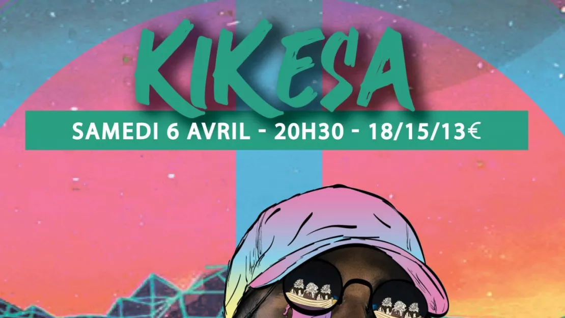 Kikesa sera en concert le 6 avril prochain en partenariat avec Générations !