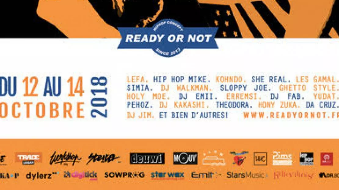 Le R.O.N (Ready Or Not) Festival se déroulera du 12 au 14 octorbre !