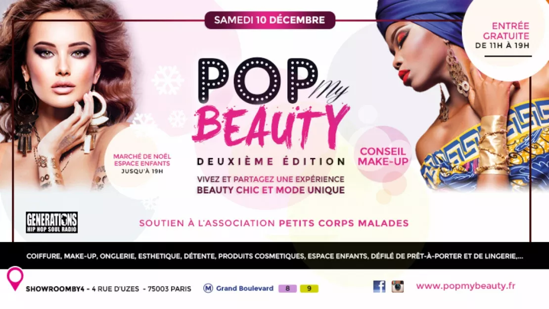 Pop My Beauty #2 au ShowRoomBy4 !