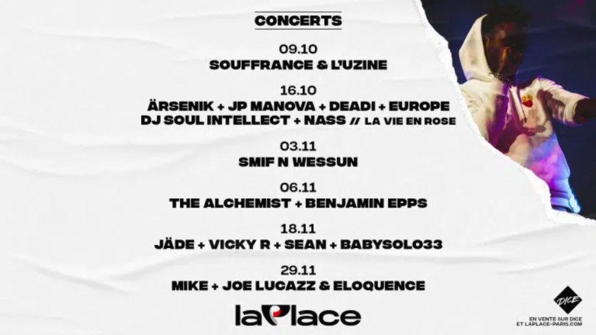 La Place : L'incroyable programmation La Place : L'incroyable programmation