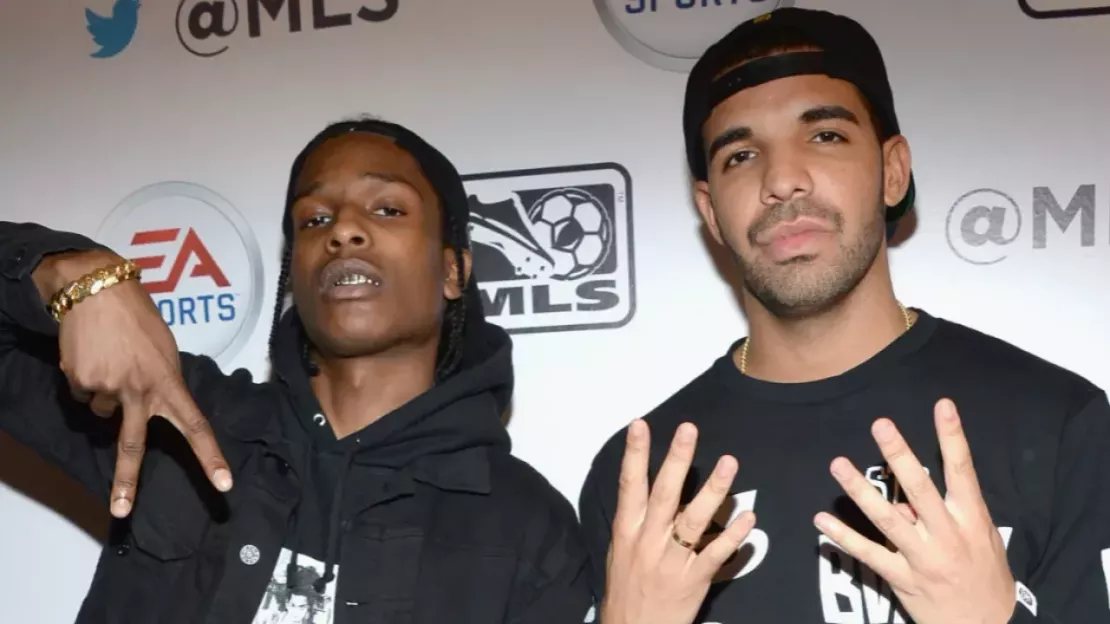 A$AP Rocky envoie un diss à Drake sur l'album de Kid Cudi