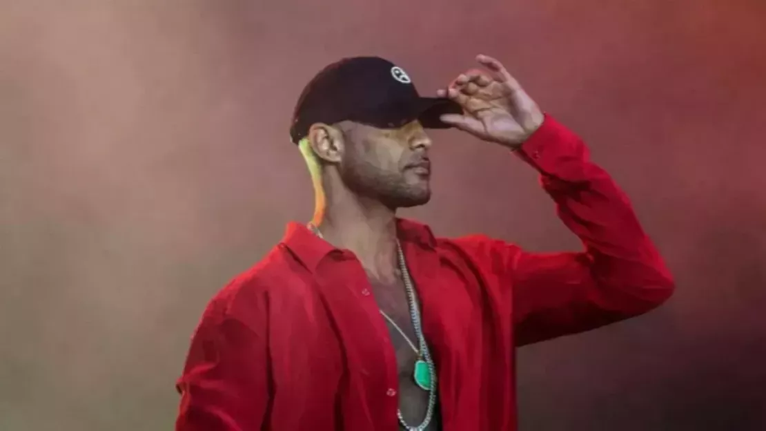 Booba critique un classement des artistes français préférés