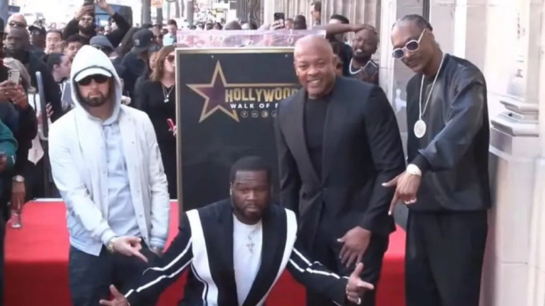 Dr. Dre a reçu son étoile sur le Hollywood Walk of Fame