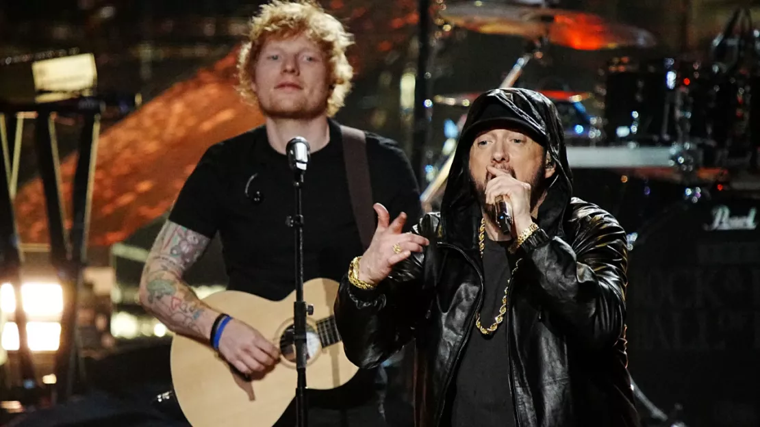 Eminem surprend et rejoint Ed Sheeran sur scène à Detroit