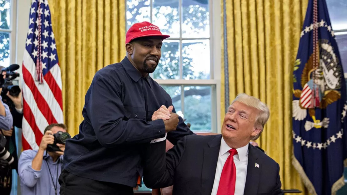 Kanye West a demandé à Trump d'être son vice-président