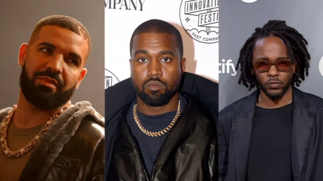 Kanye West affirme qu'il "a lavé" Kendrick Lamar et Drake