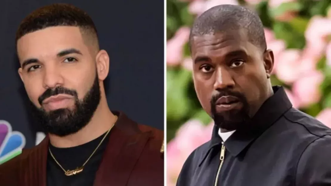 Kanye West craque et insulte Drake