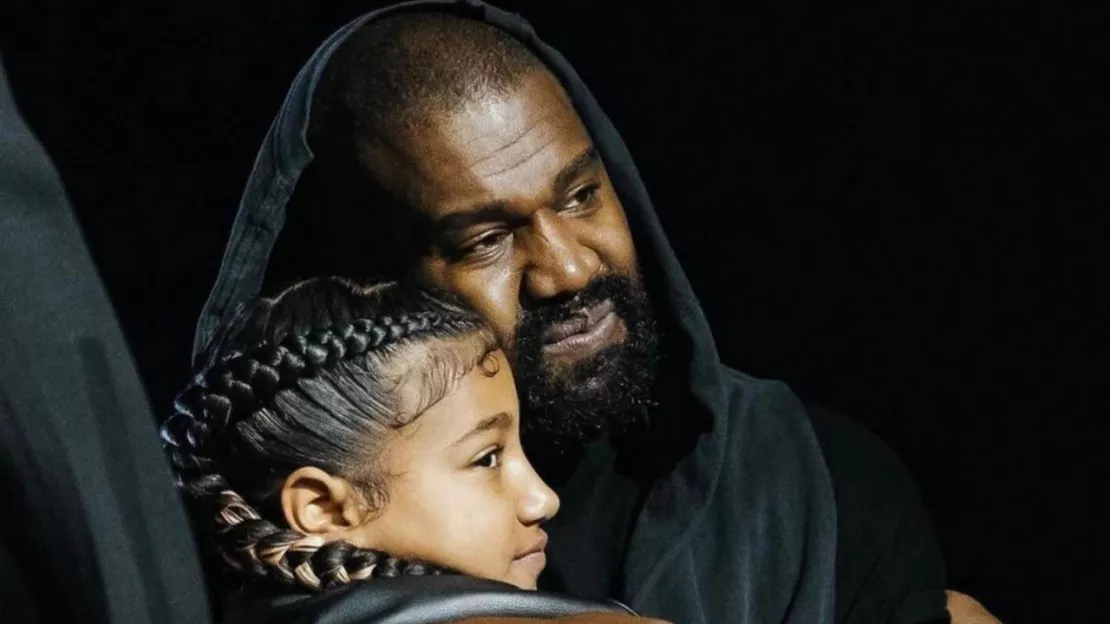 Kanye West : sa fille North fait ses débuts sur un titre de son nouvel album