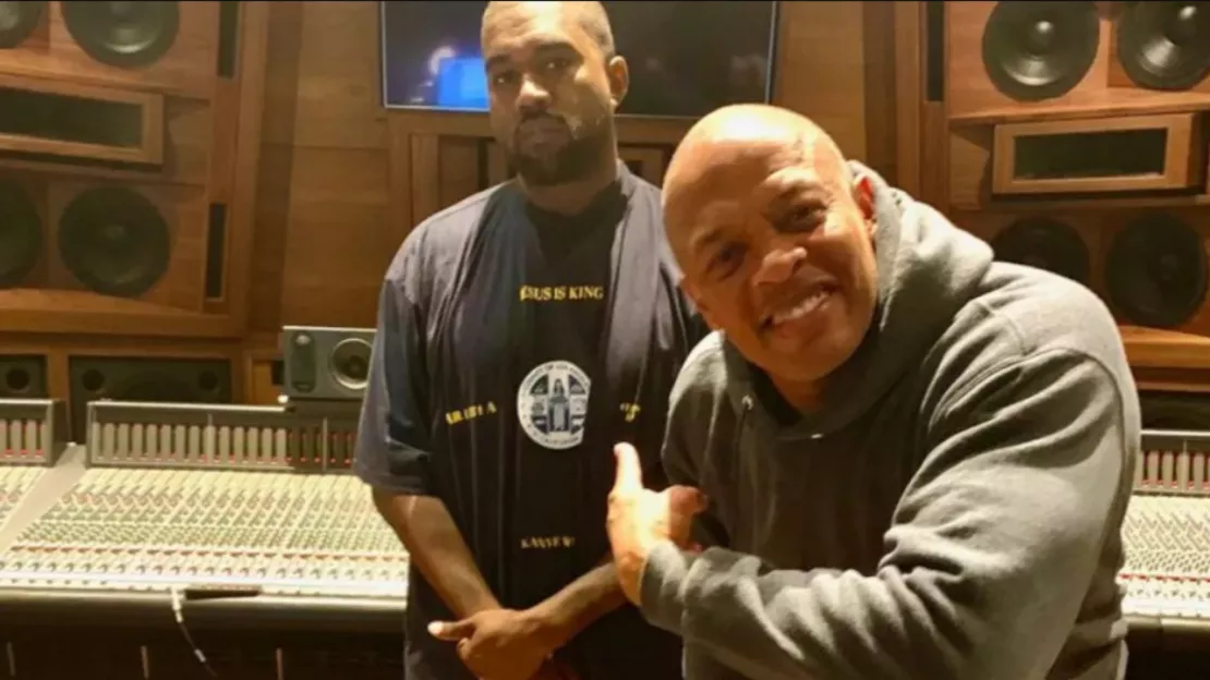 Kanye West : son album avec Dr. Dre leake sur les réseaux