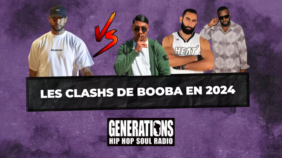 Les clashs de Booba en 2024