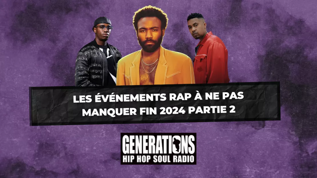 Les événements rap à ne pas manquer fin 2024 Partie 2