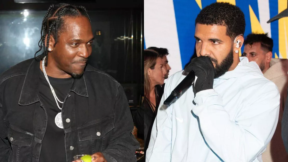 Pusha T s’en prend à Drake en plein clash avec Kendrick Lamar
