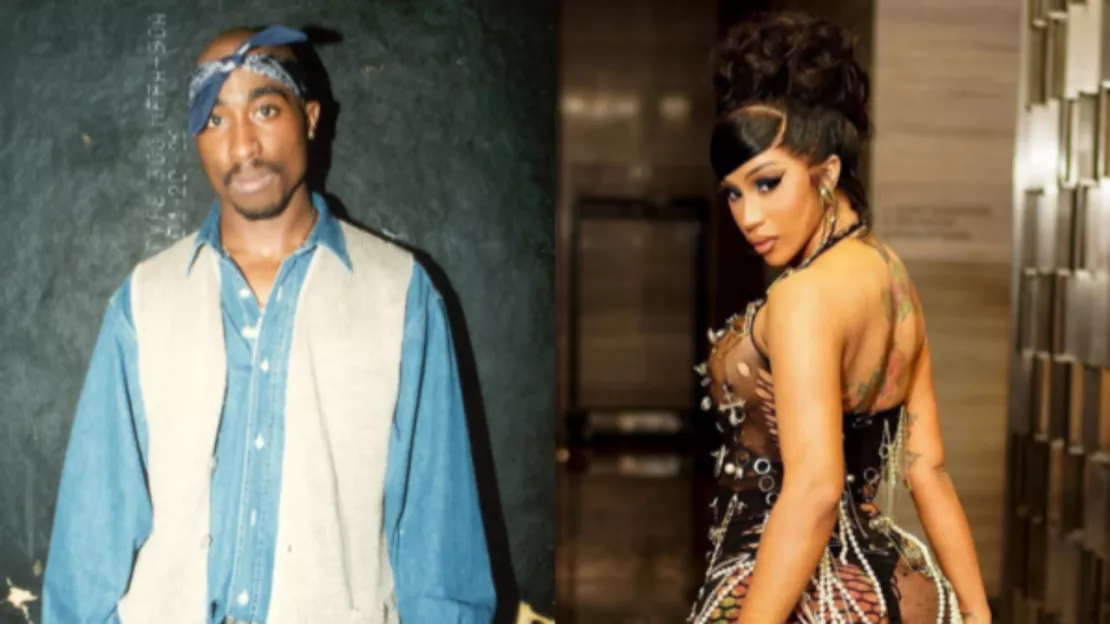Tupac : un album posthume avec Cardi B ?
