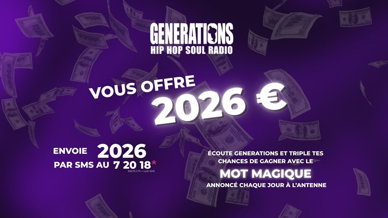 G&eacute;n&eacute;rations t'offre 2026 euros : joue et tente ta chance de remporter le jackpot !