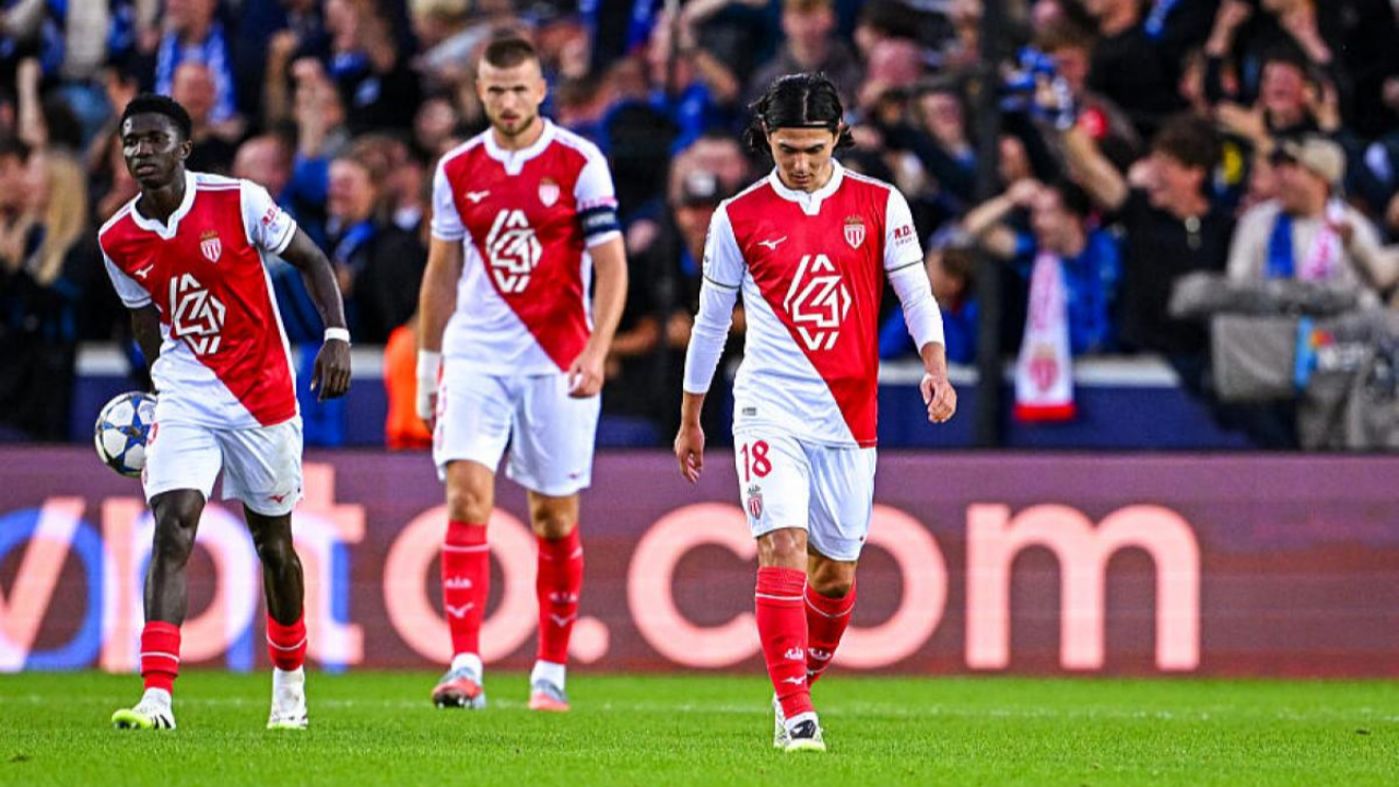 Monaco se fait exploser par Bruges en Ligue des Champions : "nous n'avons pas été au niveau"