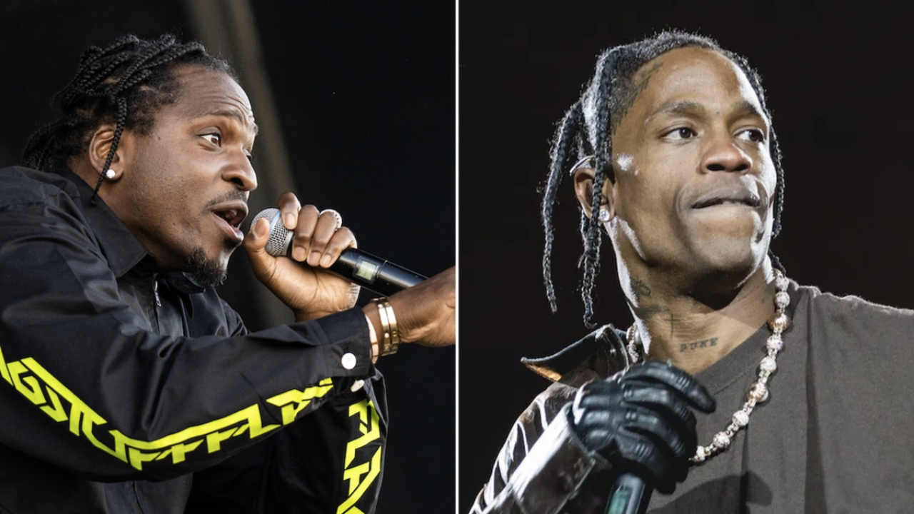 Pusha T allume Travis Scott dans le nouveau morceau de The Clipse