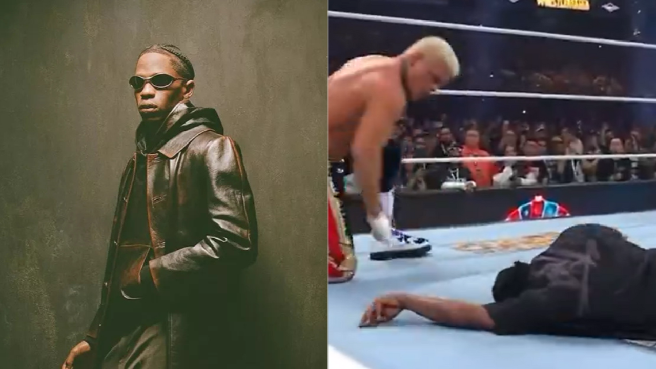 Travis Scott présent à Wrestlemania... et se fait détruire !