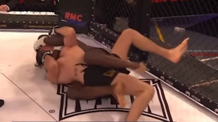 Abou Debeing remporte un nouveau combat de MMA !