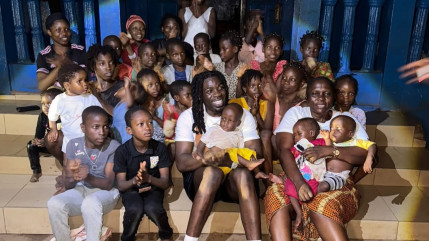 Gazo de passage en Guinée pour la bonne cause