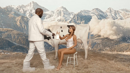 Kanye West : Bianca Censori trait une vache en lingerie dans son nouveau clip "Gemini Season"