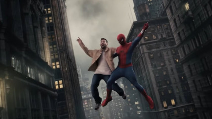 Messi aux c&ocirc;t&eacute;s de Spider-Man dans une nouvelle bande-annonce un peu cheap