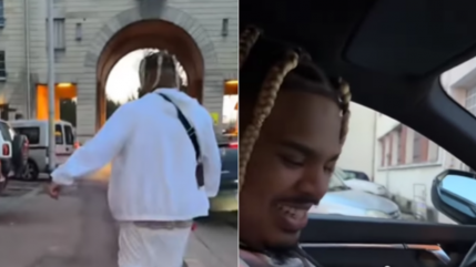 Naza : Quand un fan s'incruste dans sa voiture pour écouter une exclu !