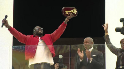 P.Diddy reçoit les clefs de New-York City