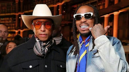 Quavo annonce que son album avec Pharrell Williams est enfin termin&eacute;