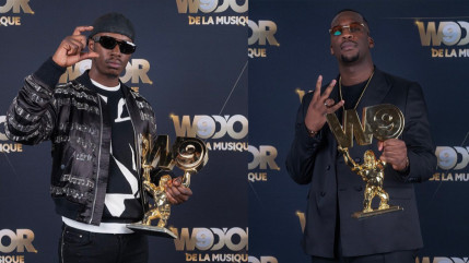 SDM et Werenoi honorés lors de la cérémonie des W9 d'or SDM et Werenoi honorés lors de la cérémonie des W9 d'or