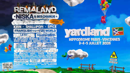 Yardland 2026 d&eacute;voile sa programmation, avec Niska, Leto, Rema, Timar, Huntrill,...