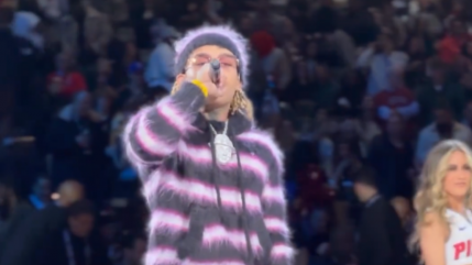 Zola : même blessé, il a fait le show lors de la mi-temps du NBA Paris Game