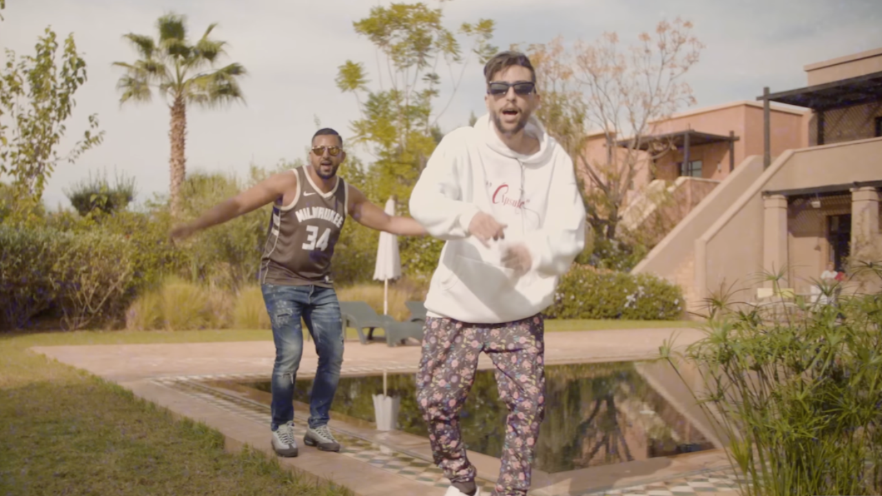 Bimbim s'ambiance avec 7liwa sur "Tudo Bem"