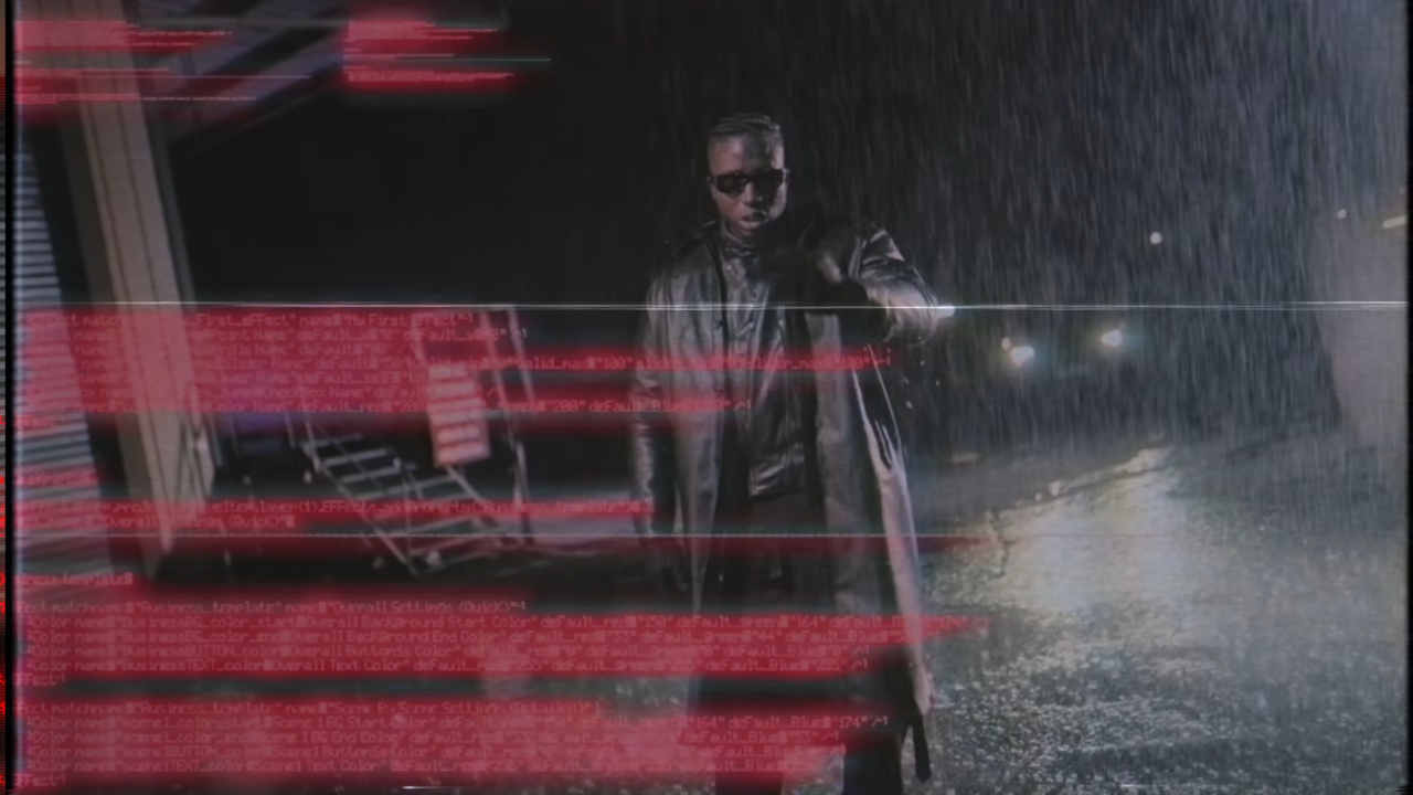 Bosh prend la pluie dans "Algorithme" Bosh prend la pluie dans "Algorithme"