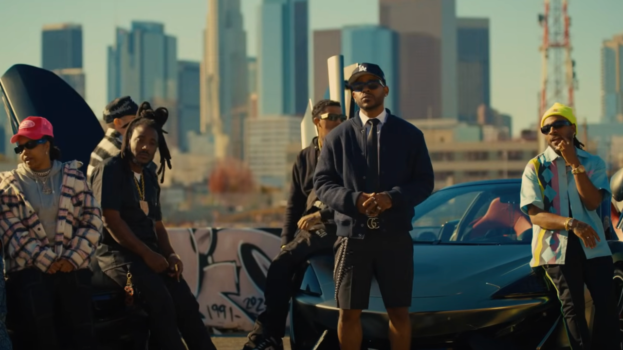 Eric Bellinger en mode "Gang Slide "