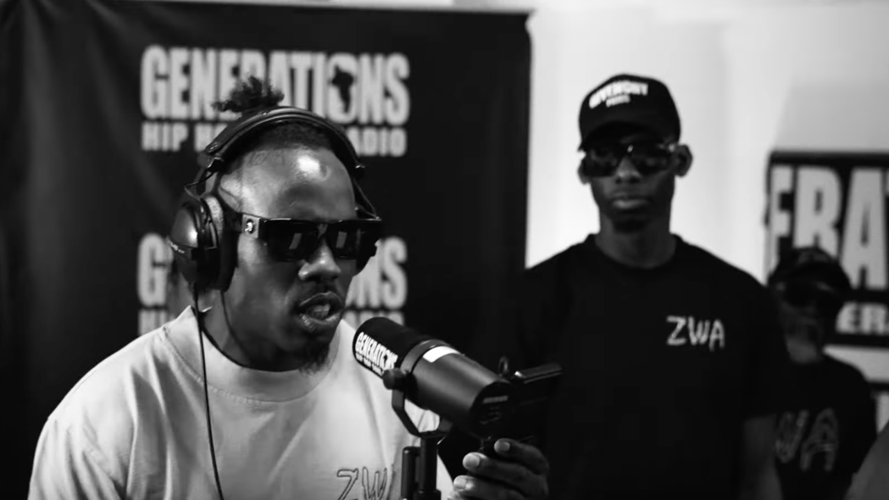 Médé en freestyle dans les studios de Generations !