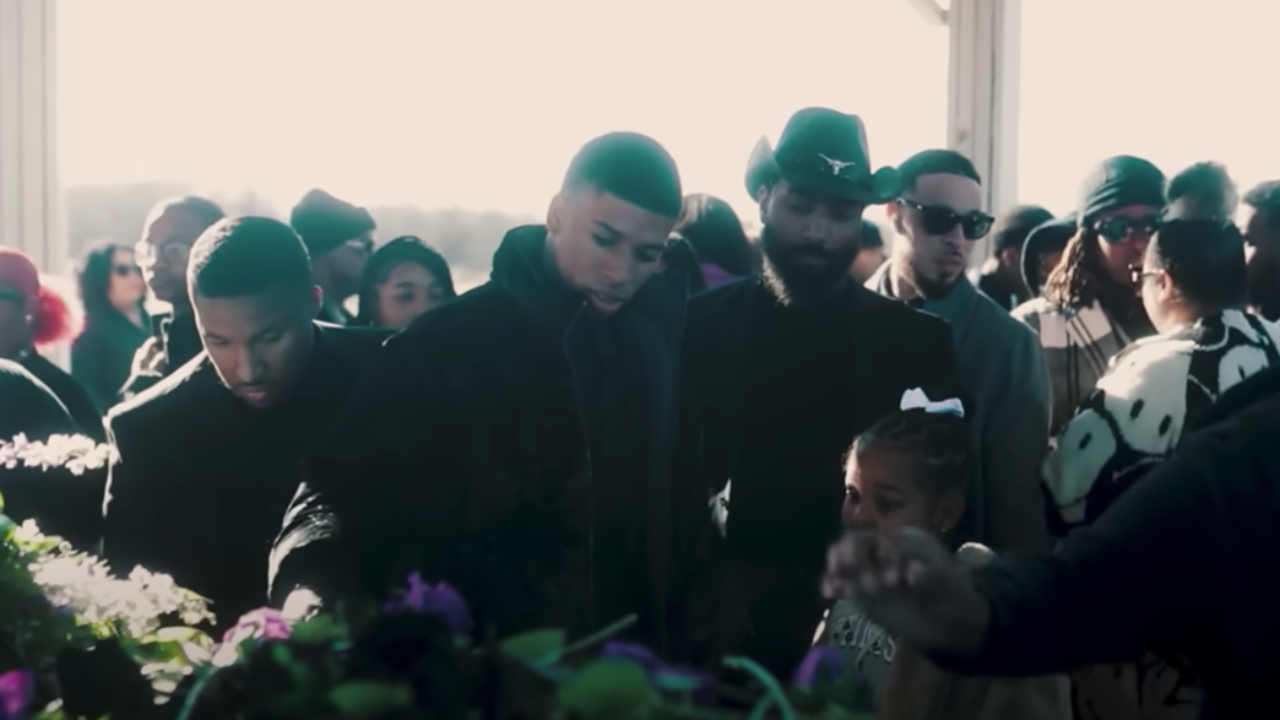 NLE Choppa assiste à des funérailles dans "City Lights"