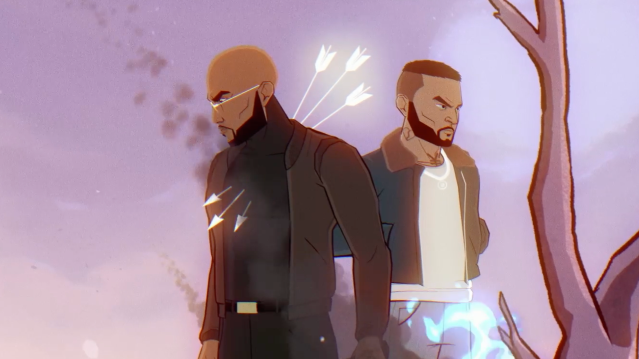 Usky et Booba toute en animation dans le clip de "3.5.7"