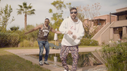 Bimbim s'ambiance avec 7liwa sur "Tudo Bem"