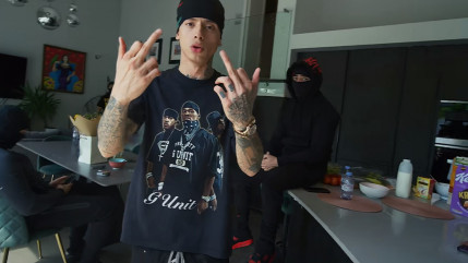 Central Cee en démonstration dans son "CC Freestyle"