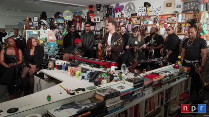 Justin Timberlake signe son Tiny Desk Concert